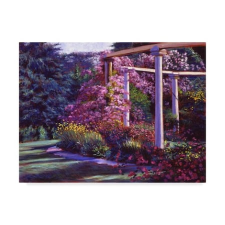 David Lloyd Glover 'Evening At The Elegant Garden' Canvas Art,24x32